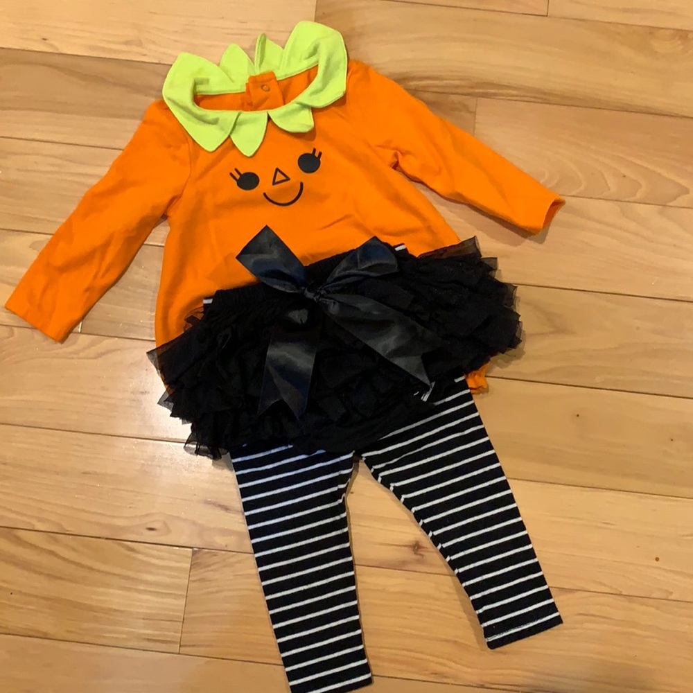 Halloween pumpkin outfit